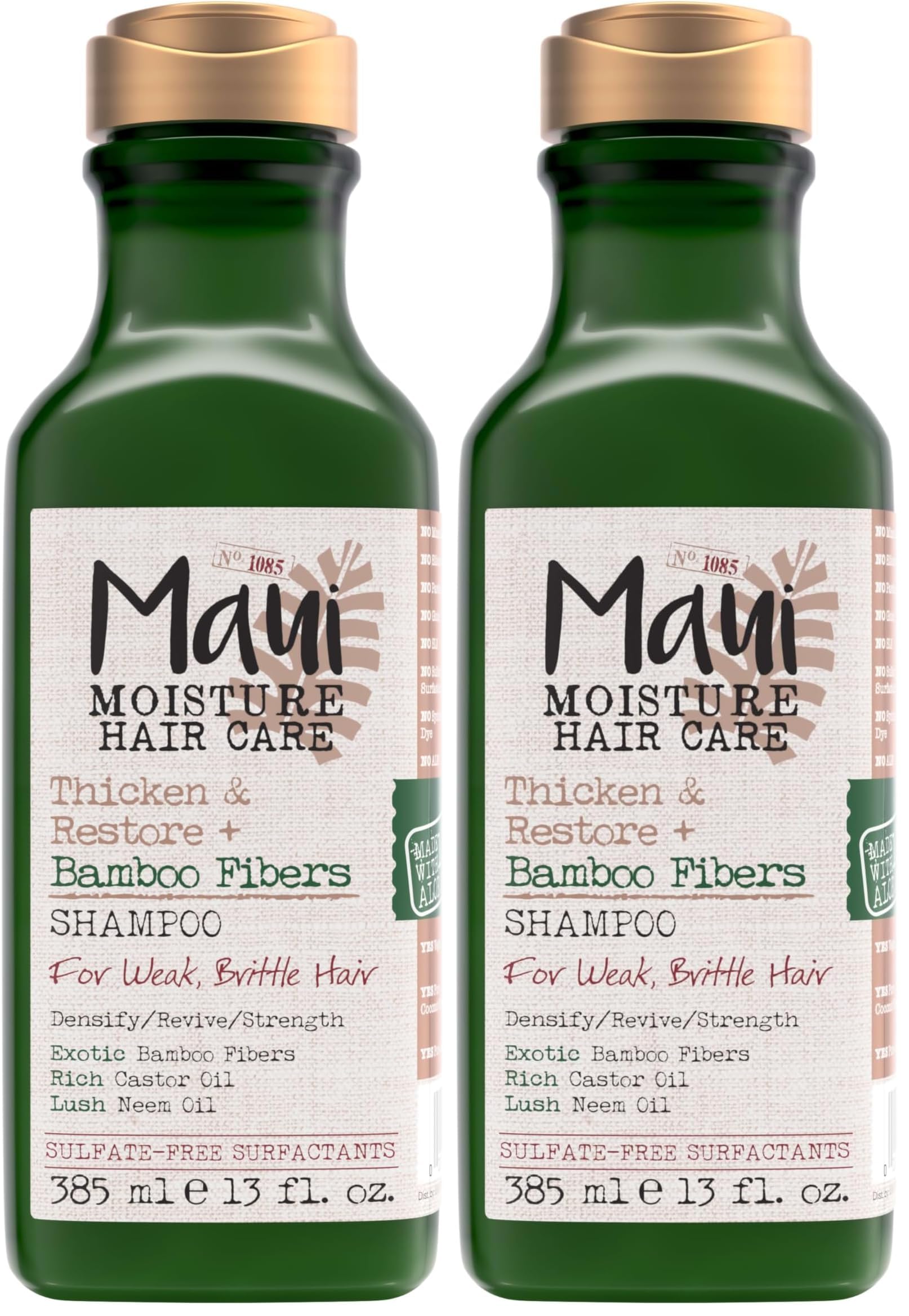 Amazon.com : Maui Moisture Thicken & Restore + Bamboo Fibers